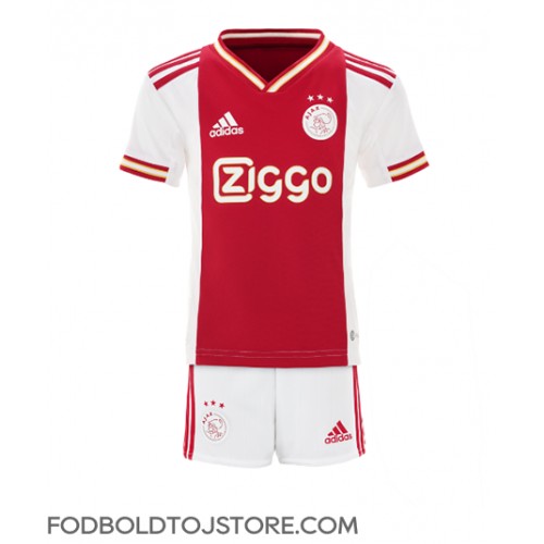 Ajax Hjemmebanesæt Børn 2022-23 Kortærmet (+ Korte bukser)